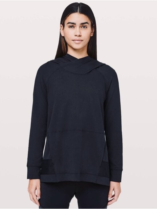 lululemon athletica Tops - Lululemon Starting Place Hoodie Black 10